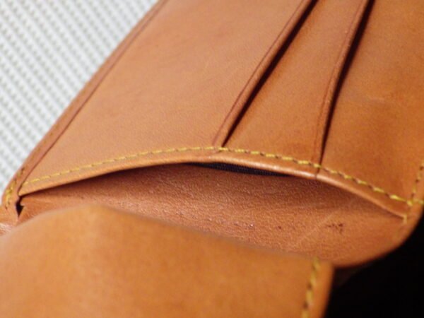 Louis Vuitton - Porte Feuille Homme Cuir Vintage 70/80 – Image 8