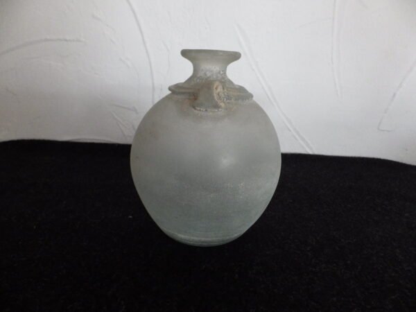 Signé Cenedese - Vase - Verre Scavo – Image 5