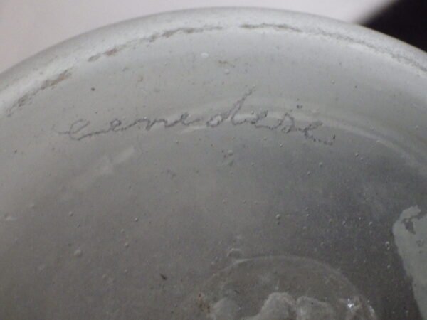 Signé Cenedese - Vase - Verre Scavo – Image 11