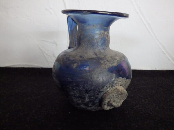 Pichet / Vase verre scavo - Signé Cenedese – Image 3