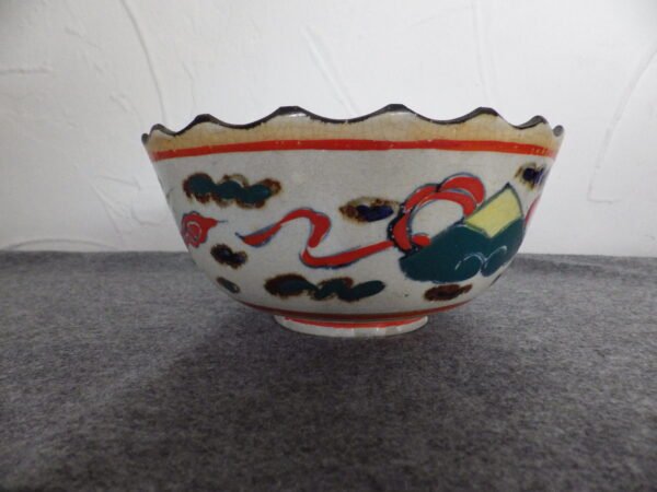 Poterie - Large bol - Ø22cm - Japon Fin XIXème – Image 5