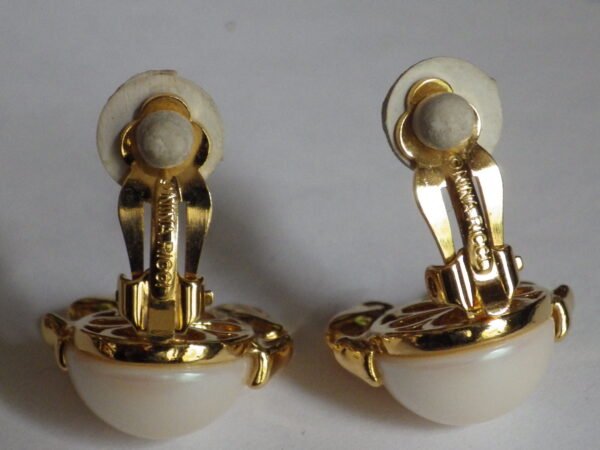 Nina Ricci - Plaqué or - Boucles d'oreilles - Clips / Noeuds – Image 9