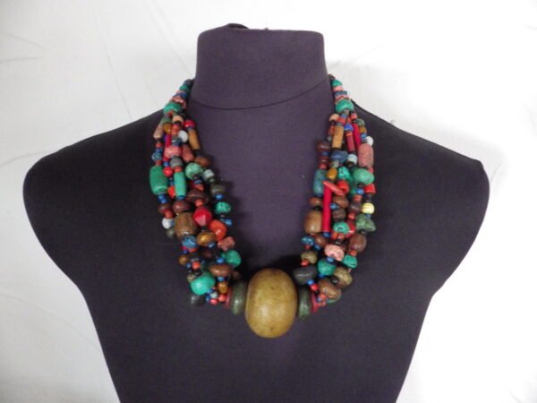 Maroc - Collier de perles Berbère - ca1930