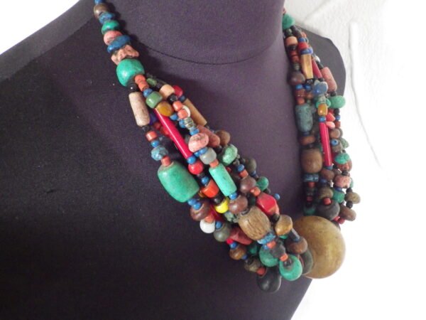 Maroc - Collier de perles Berbère - ca1930 – Image 7