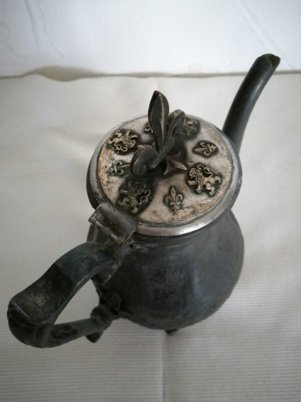 Ancienne cafetière en étain – Image 5