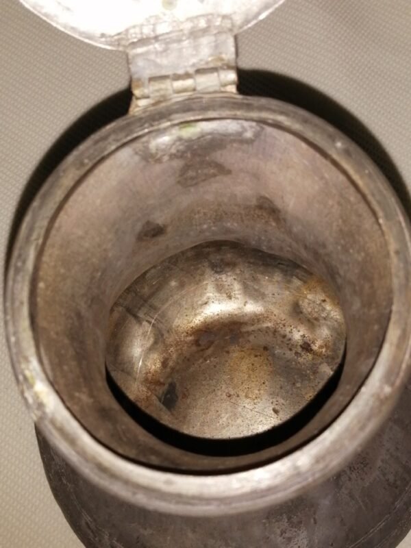 Ancienne cafetière en étain – Image 7