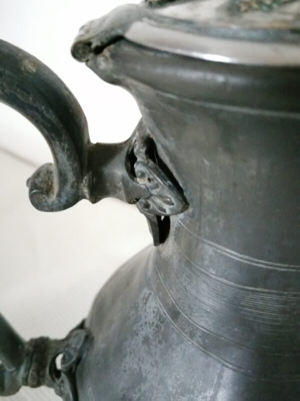 Ancienne cafetière en étain – Image 18