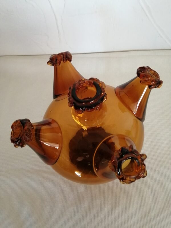 Rare vase en verre soufflé « Vetro Soffiato – Image 10