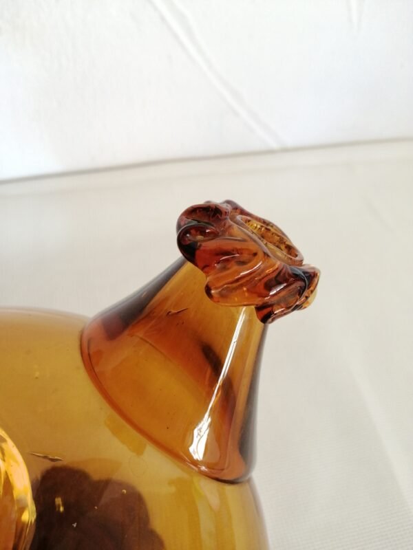 Rare vase en verre soufflé « Vetro Soffiato – Image 8