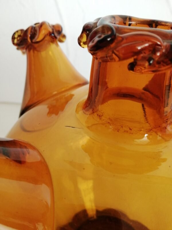 Rare vase en verre soufflé « Vetro Soffiato – Image 4